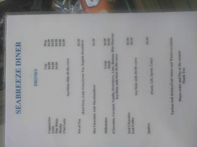 Seabreeze takeaway foods