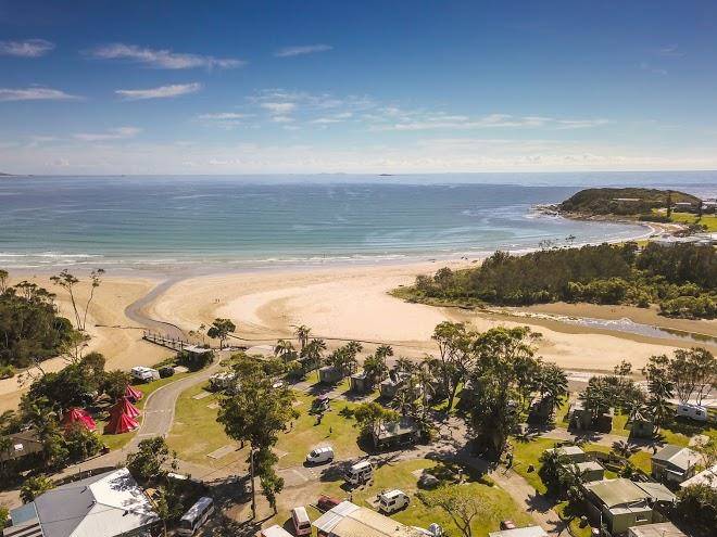 Arrawarra beach holiday park
