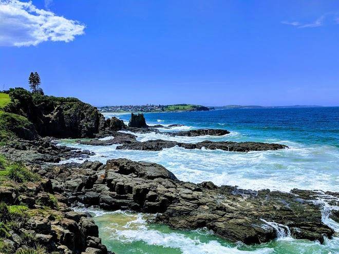 Beach break kiama