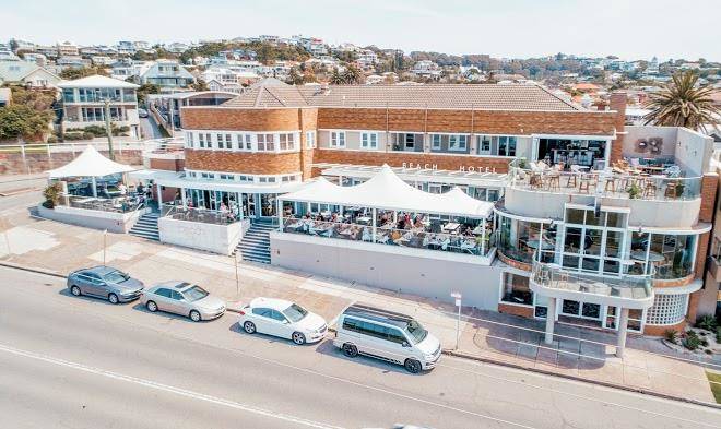 The beach hotel