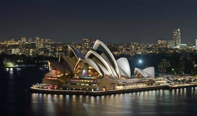 Sydney darling harbour waterfront