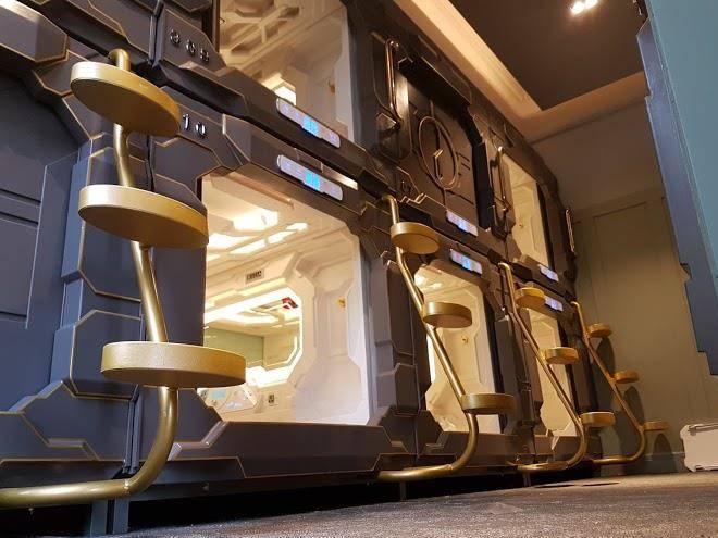 The capsule hotel Sydney
