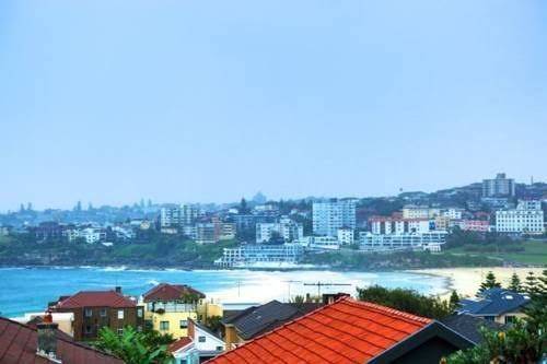 Bondi beach sandcastle