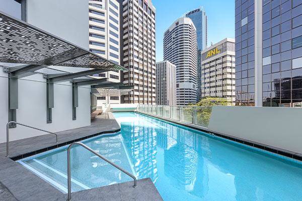 Oaks brisbane aurora suites