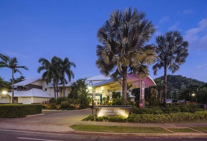 Coral sands beachfront resort