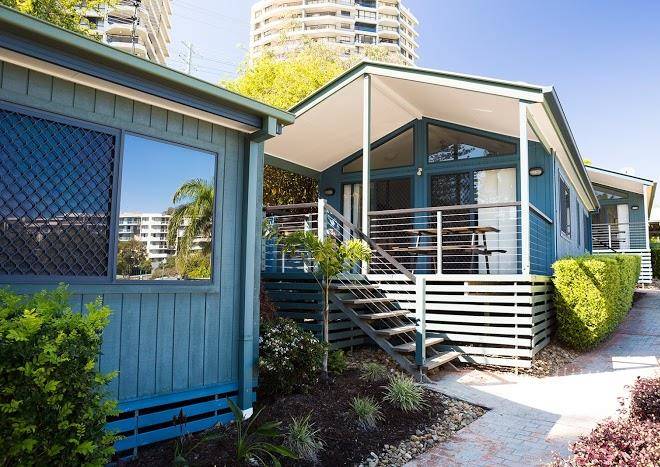 Burleigh beach tourist park