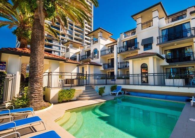 Island beach resort holiday accommodation gold coast