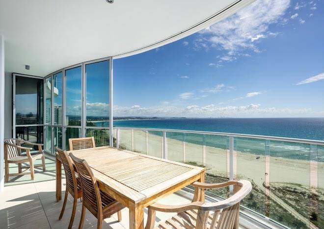 Reflections Coolangatta Beach Image