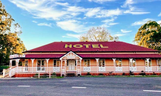 Royal hotel harrisville
