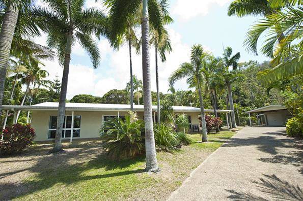John's tropical island home