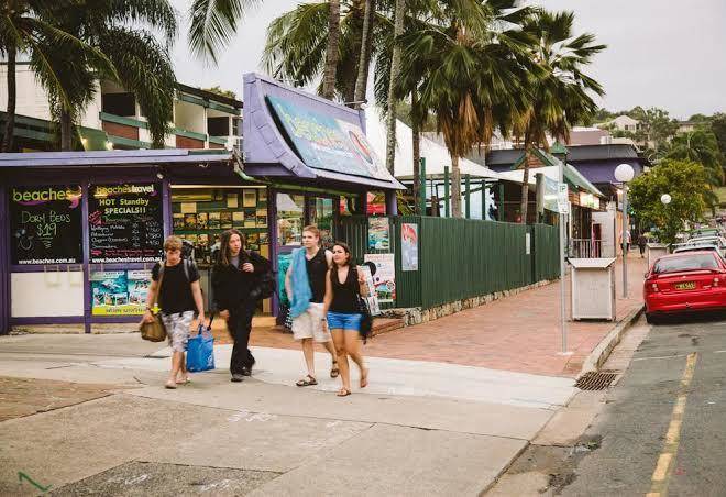 Beaches backpackers