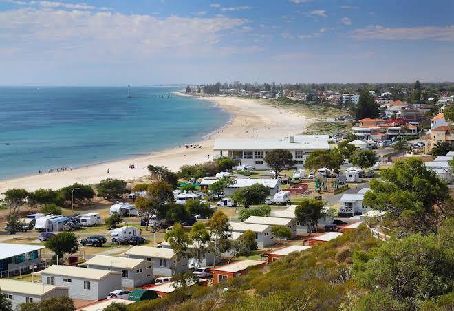 Brighton beachfront holiday park