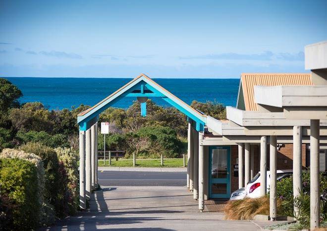 Beachfront motel