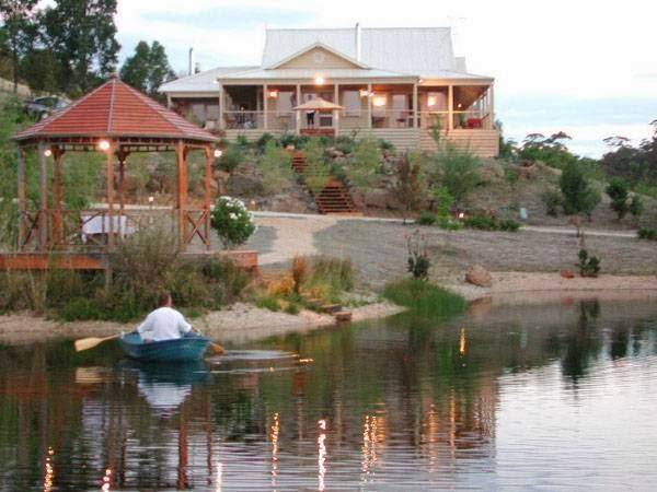 Blue cliffs retreat