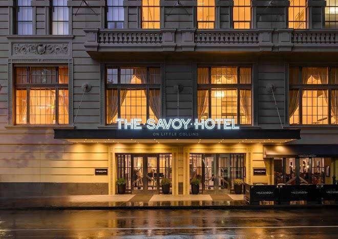 The savoy hotel on little collins melbourne