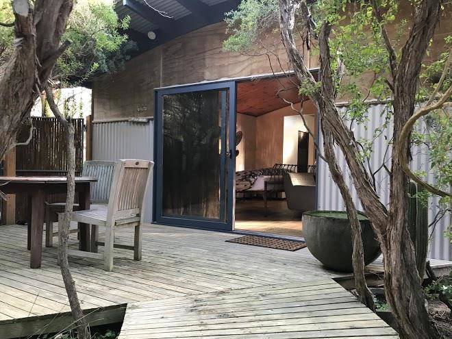 Big blue backyard