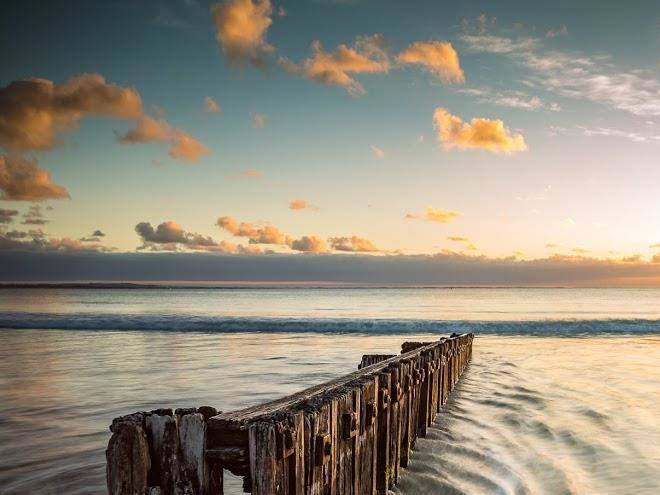 Ruby's beach front