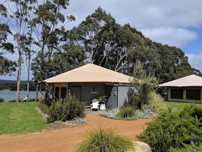 Olio bello lakeside glamping