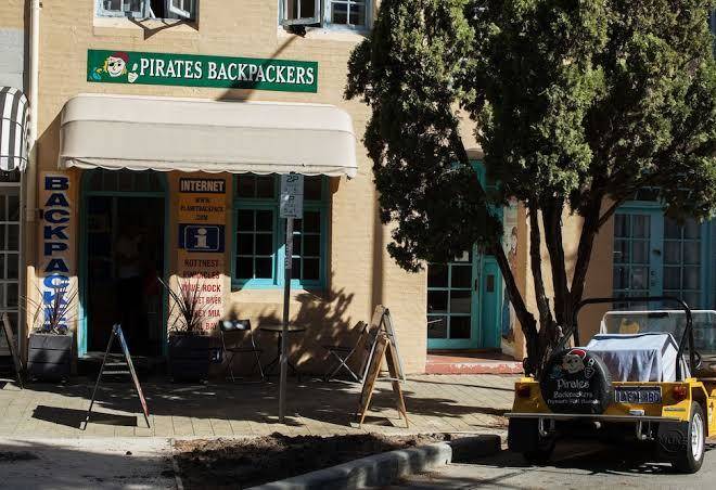 Pirates backpackers