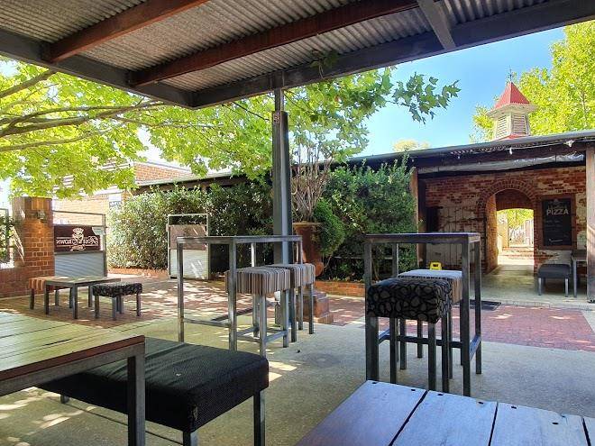 The garden at the rose & crown hotel