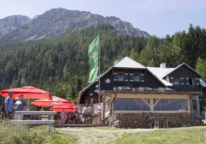 Edelweishutte am schneeberg