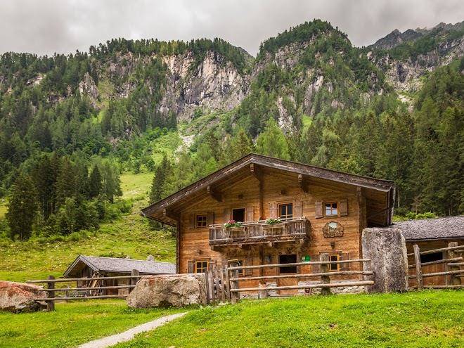 Hauserhof u enzian hutte im habachtal