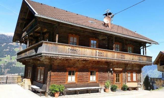 Altes bauernhaus am gerlosberg