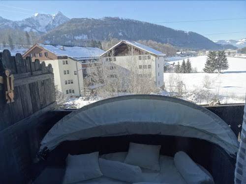 2 zimmer am nussensee mit bergblick