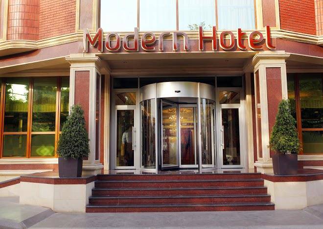 Modern hotel