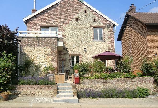 Heritage holiday home in voeren with terrace