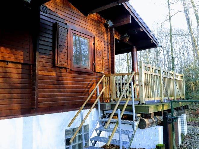 Scottish wood lodge