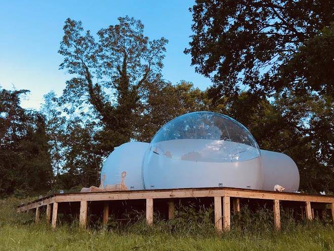 Sleep in a bubble