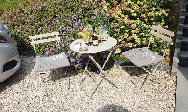 Un matin au jardin