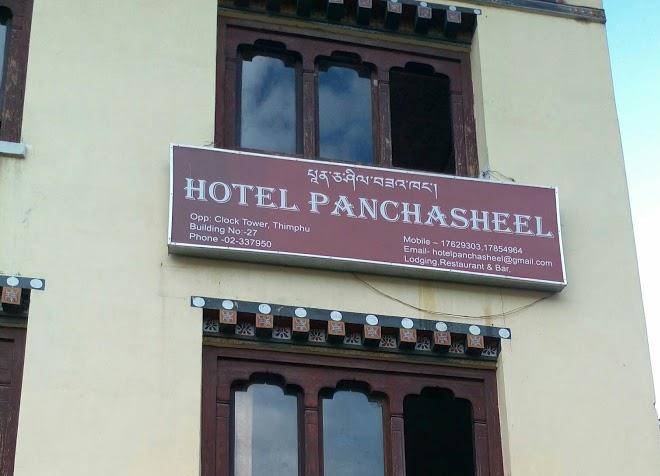 Hotel panchasheel thimphu