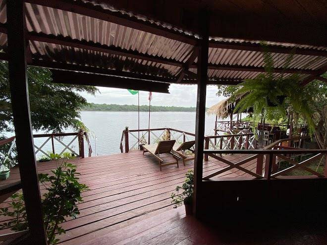 Pousada vista do lago jungle lodge