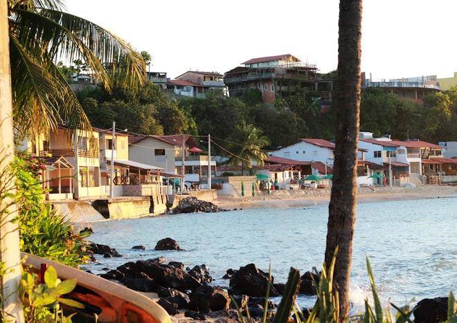 Pousada pe na areia