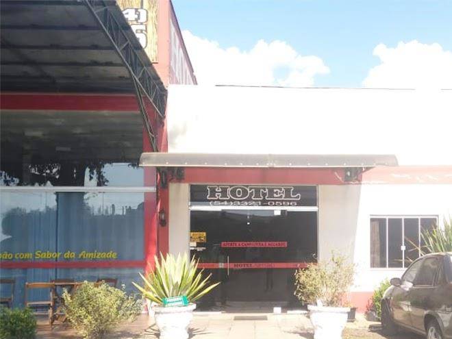 Hotel e restaurante pampeano