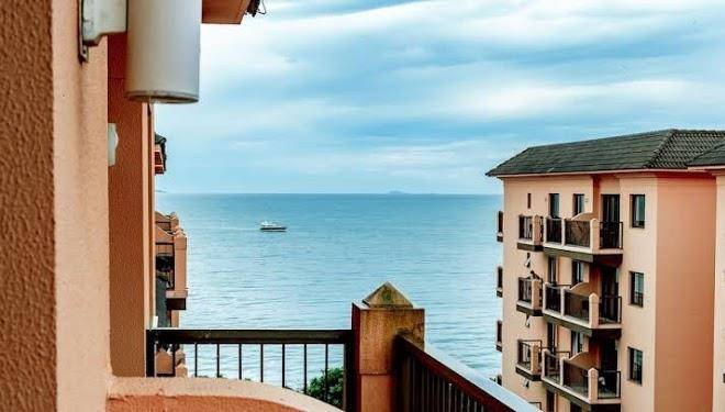 Apto em resort pe na areia jbv
