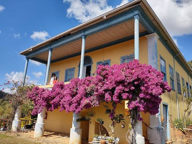 Fazenda paisagem chales