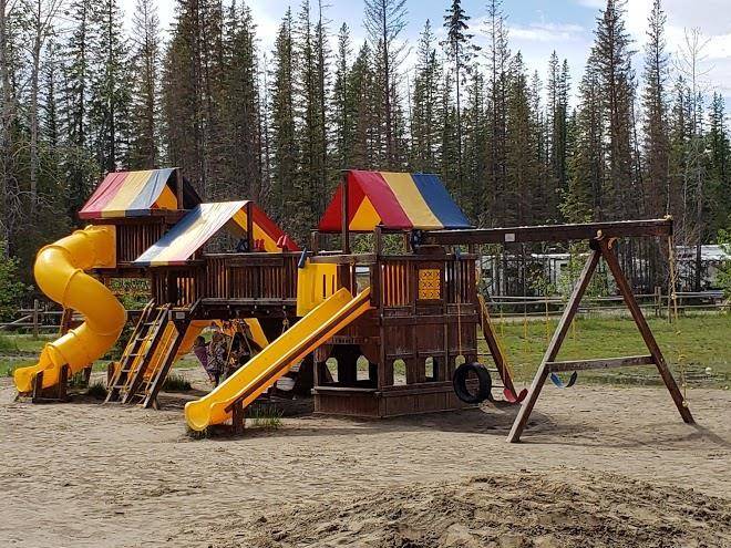 Rustic river resort