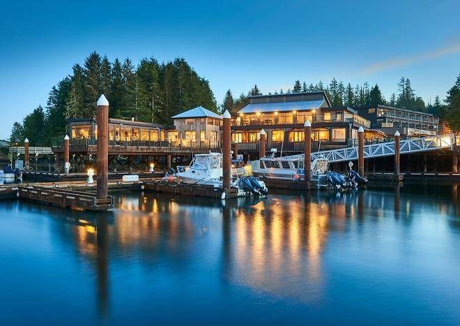 Tofino resort + marina