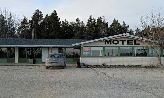 Riverside motel
