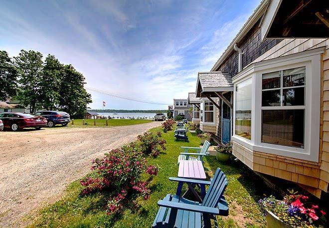 Seaside beach resort