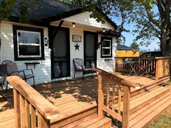 The coastal cabins
