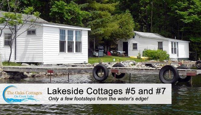 The oaks cottages on crow lake