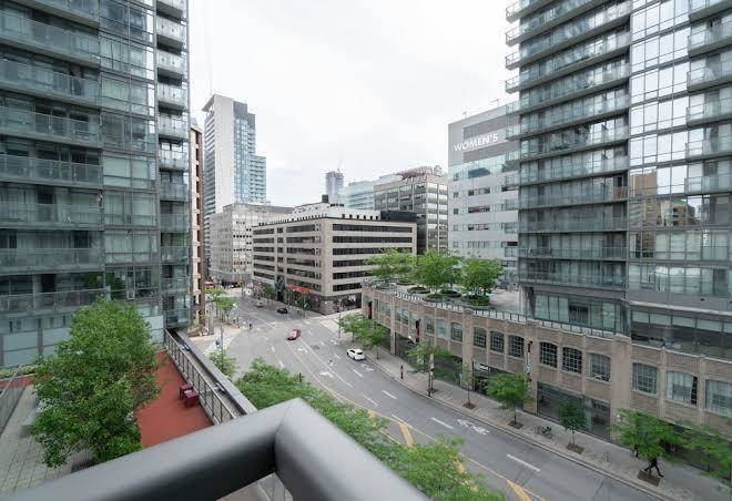 Modern condo in financial district