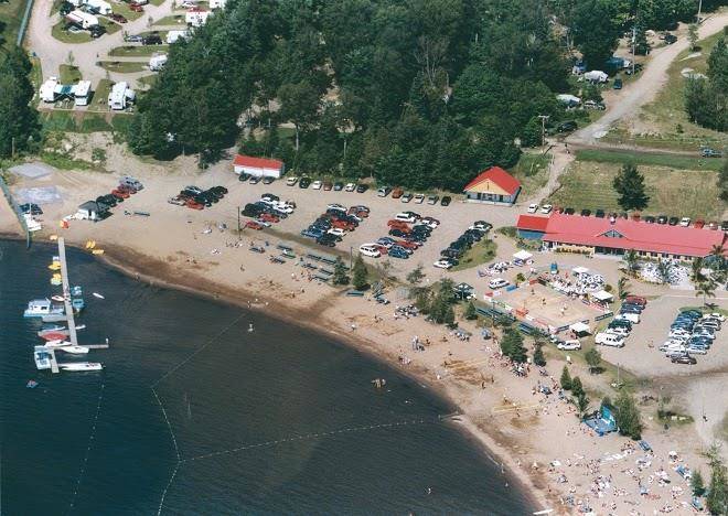 Beach lake st joseph