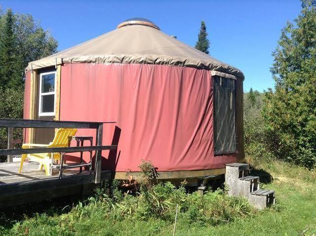 Yourte au domaine o naturel
