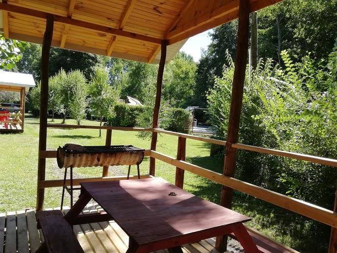 Cabanas jardin salto del laja