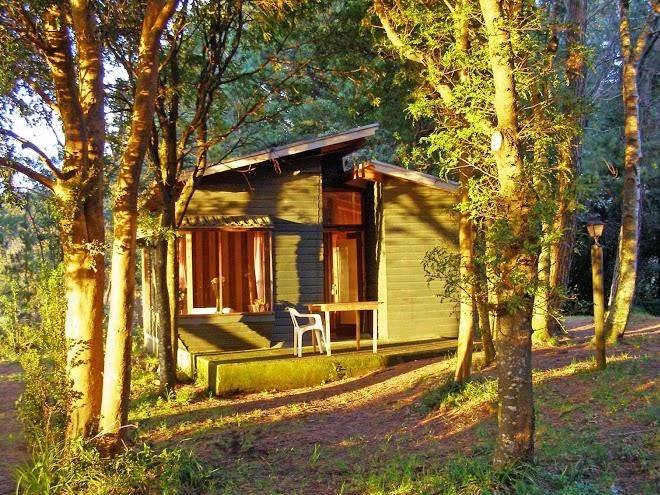 Cabanas vista al lago